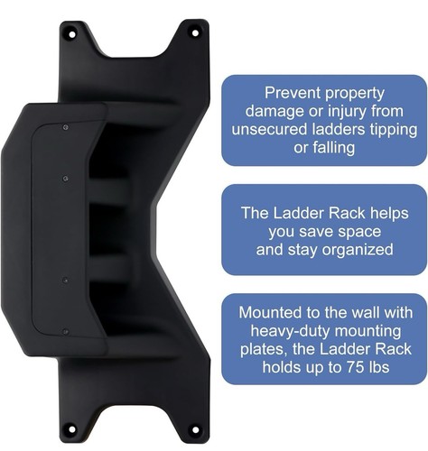 Ladder storage rack accessory - ladder,